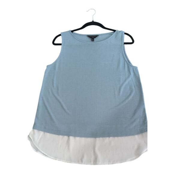 Banana Republic Light Blue Muscle Tee - Picture 7 of 9